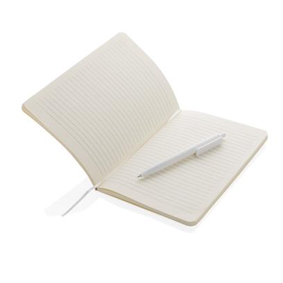 Libreta A5 antimicrobiana y set bolígrafos X3